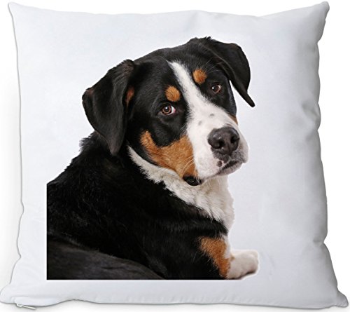 +++ Großer SCHWEIZER Sennenhund - Kuschelkissen/KISSEN | PILLOW/Dekokissen - GSS 13 von Nanyuk