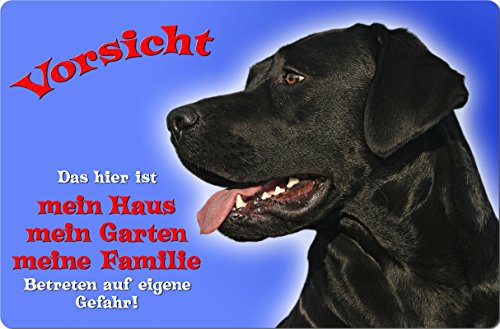 Nanyuk +++ Labrador Retriever - Metall Warnschild Schild Hundeschild Sign - LAB 55 T1 S Nanyuk +++ Labrador Retriever - Metall Warnschild Schild Hundeschild Sign - LAB 55 T1 S von Nanyuk