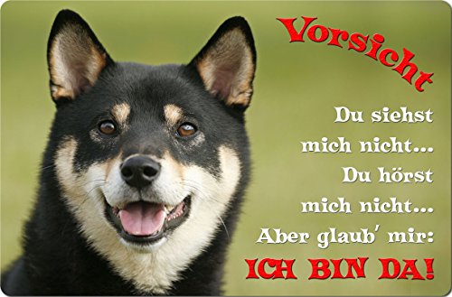Nanyuk +++ Shiba Inu - Metall Warnschild Schild Hundeschild Sign - SBA 09 T2 Nanyuk +++ Shiba Inu - Metall Warnschild Schild Hundeschild Sign - SBA 09 T2 von Nanyuk