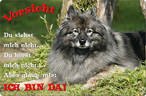 Nanyuk +++ WOLFSSPITZ - Metall Warnschild Schild Hundeschild Sign - WFS 06 T2 Nanyuk +++ WOLFSSPITZ - Metall Warnschild Schild Hundeschild Sign - WFS 06 T2 von Nanyuk
