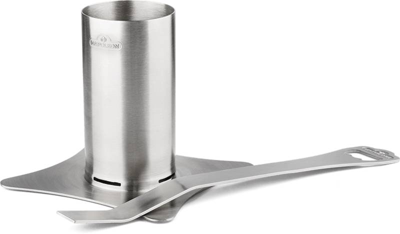 NAPOLEON Edelstahl-Hähnchen-Halterung mit abnehmbarem Griff (56034) von Napoleon Gourmet Grill