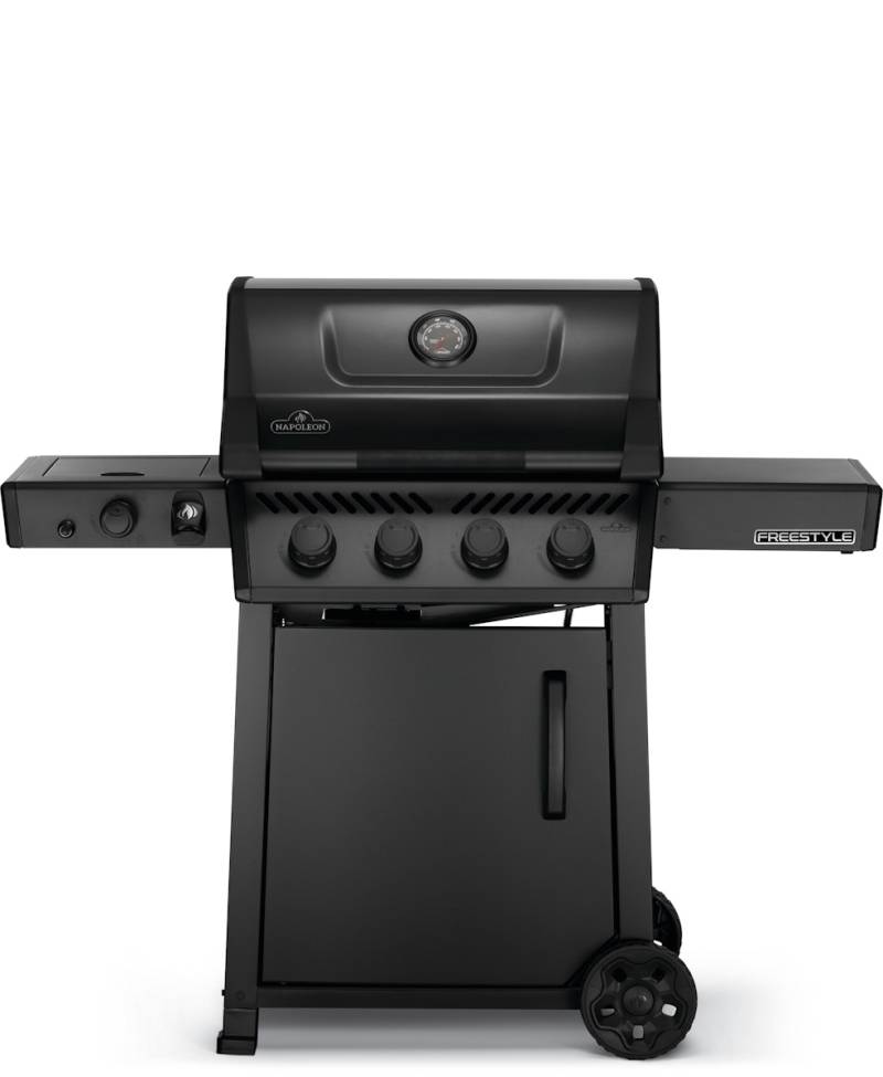 NAPOLEON Gasgrill PHANTOM FREESTYLE 425, mit Edelstahl Rosten und Tür, Satinschwarz von Napoleon Gourmet Grill