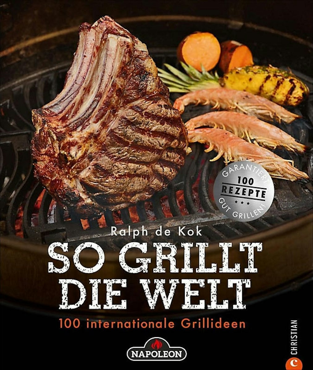 NAPOLEON Grillbuch "So grillt die Welt" von Ralph de Kok von Napoleon Gourmet Grill