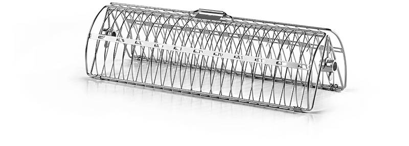 Napoleon Drehspieß-Korb mit zwei Kammern, Edelstahl 64005 Napoleon Drehspieß-Korb mit zwei Kammern, Edelstahl 64005 von Napoleon