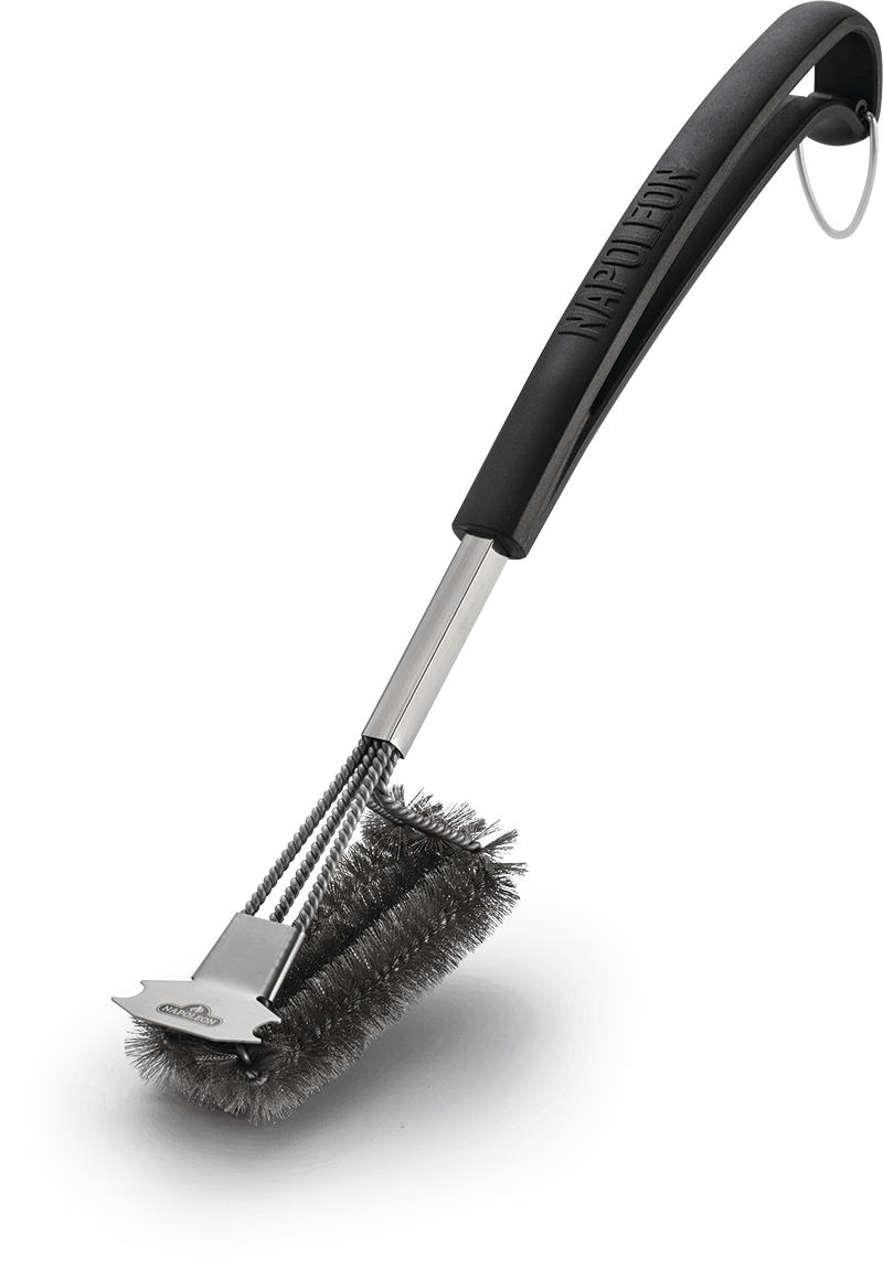 Napoleon Edelstahl Grillbürste dreireihig mit Schaber 62063 Napoleon Edelstahl Grillbürste dreireihig mit Schaber 62063 von Napoleon