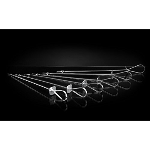 Napoleon Edelstahl Shish Kebab Set mit 6 Spiessen von Napoleon