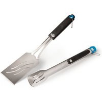 Napoleon Grillbesteck »2teiliges Grillbesteck-Set (Grillzange u. Wender)«, 2teiliges Set - silberfarben von Napoleon