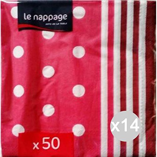 Nappage sp-580884-kit Servietten, Papier, mehrfarbig von Nappage