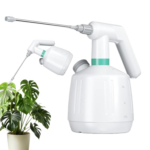 Elektrisch Wassersprühgerät - Automatische Pflanze Mister, Batteriebetriebene | 2L -Sprühflasche, Gartenbewässerungsinstrument, Tragbares Wassergerät, Ideal Für Innenpflanzen Im Freien Rasenfläch von Naqqios