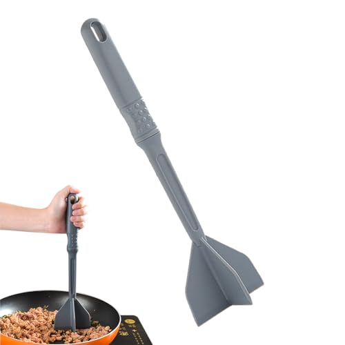 Hackfleischstampfer – Hamburger-Zerkleinerer | Hitzebeständiger Kartoffelstampfer, Antihaft-Fleischspatel, Küchenwerkzeug Aus Lebensmittelechtem Nylon Zum Mixen Und Zerkleinern Von Kartoffeln von Naqqios