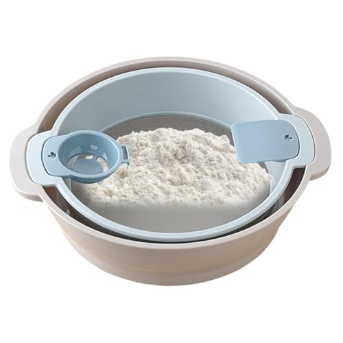 Mehlsieb – Knospenschneide-Tablett, Mehlsieb | Fast Food Coffee Service Tabletts, 4-teiliges Set, leichte Anzuchttabletts mit Mehlabtropfen ohne von Naqqios