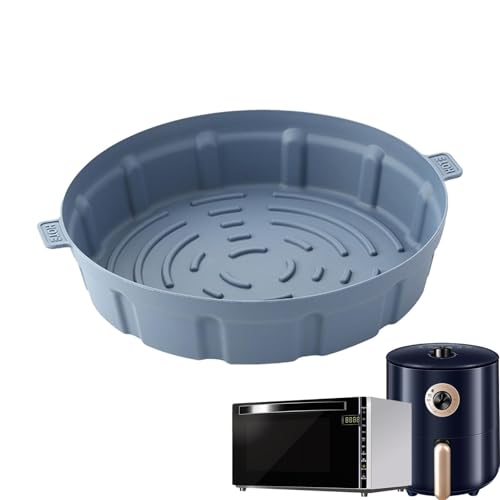 Silicon Air Fryer Liner - Wiederverwendbare Runde Backliner | Air Fryer Silicon Liner Für Ninja, Silicon Air Fryer Liners Korb, Wiederverwendbarer Silikonschüsselkorb Für Ofen, Mikrowelle Und Luft Fry Silicon Air Fryer Liner - Wiederverwendbare Runde Backliner | Air Fryer Silicon Liner Für Ninja, Silicon Air Fryer Liners Korb, Wiederverwendbarer Silikonschüsselkorb Für Ofen, Mikrowelle Und Luft Fry von Naqqios