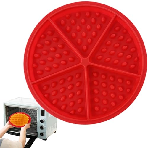 Silikon Waffelform | Silikon -Waffelform Zum Kochen, Keine Schichtwaffelplatte Und Wiederverwendbar Für Den Ofen, Messform Leicht Zu Entschärfen von Naqqios