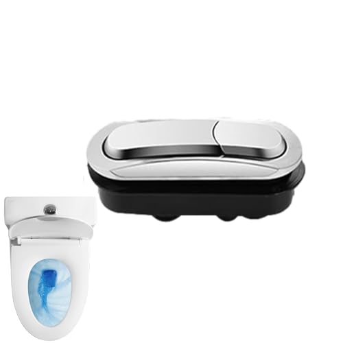 Toilettenknopf Drücker - Toilettenknöpfe Drücker, Edelstahlfeder Drücken Sie Duals Drücken Sie Toilett -Tankknöpfe | Universals Taste Pusher Toilet Plunger Ersatzkit Passt Zu Den Meisten Toiletts von Naqqios