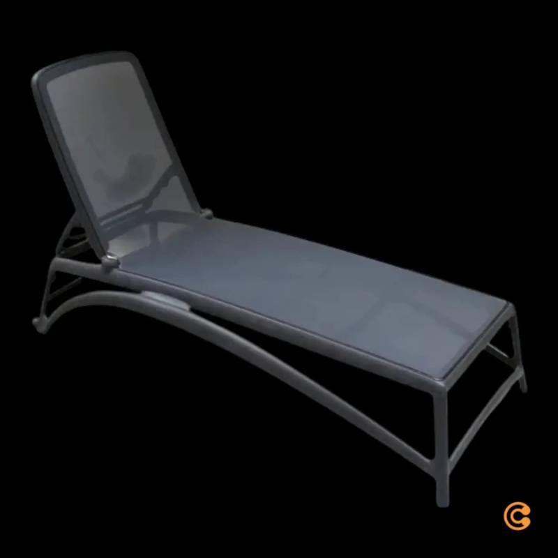 B-Ware Nardi Atlantico Outdoor Liege Liegestuhl Gartenliege Sonnenliege Siehe Text/Foto von Nardi