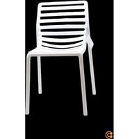 [GEBRAUCHT] B-Ware Nardi Doga Bistro Stuhl Outdoorstuhl Gartenstuhl Esszimerstuhl Armlehnstuhl Weiß von Nardi