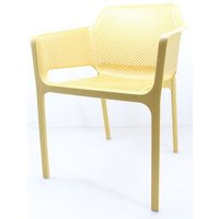 [GEBRAUCHT] B-Ware Nardi Net Armlehnstuhl Stuhl Gartenstuhl Balkonstuhl Terrassenstuhl Senape Gelb von Nardi