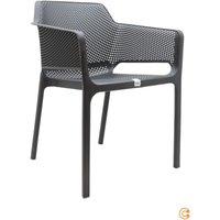 [GEBRAUCHT] B-Ware Nardi Net Armlehnstuhl Stuhl Gartenstuhl Terrassenstuhl Balkonstuhl Anthrazit von Nardi