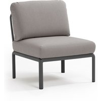 NARDI - Komodo Modulsofa Mittelelement, anthrazit / grau von Nardi