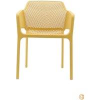 [NEUWERTIG] Nardi Net Armlehnstuhl Stuhl Gartenstuhl Balkonstuhl Terrassenstuhl Senape Gelb B-Ware von Nardi