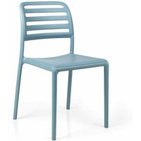 Stühle Nardi Costa Bistrot Gartenmöbel, für Bar und Restaurant aus Polypropylen-Glasfaser Made in Italy -Himmelbalu / Packung mit 1 Stück von Nardi
