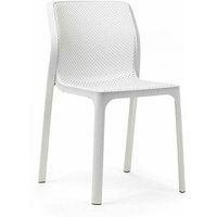 Stuhl Nardi Bit Gartenmöbel, für Bar und Restaurant aus Polypropylen-Glasfaser -Packung mit 1 Stück / Weiss von Nardi