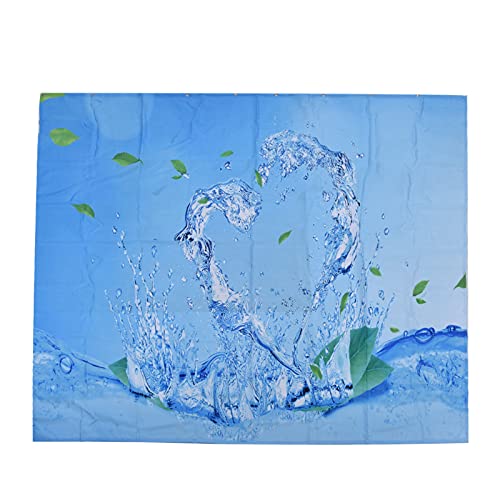 Dekorativer Duschvorhang, verschleißfester Duschvorhang für Zuhause, verblasst nicht und knittert nach dem Waschen für Hotel für Zuhause für Badezimmer für Dusche (180 x 200 cm) von Naroote