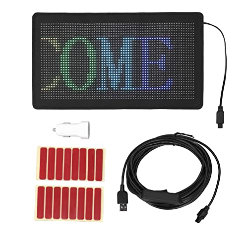Flexibler LED-Bildschirm, Scrollendes LED-Schild mit Geringem Stromverbrauch, DC5V-USB-Schnittstelle für Werbung Im Geschäft von Naroote