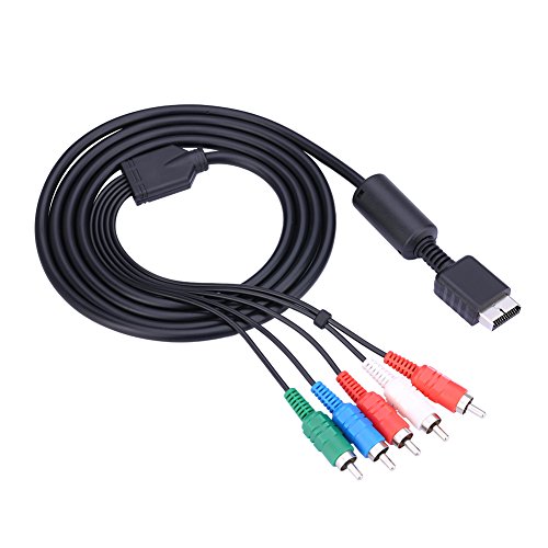 Für PS2-Komponentenkabel Für PS2-Videokabel Av-Out-Kabel Für Ps1 Av-Kabel, AV-Multi-Out-zu-Component-Video-/Audiokabelkabel Für Sony Playstation PS2 PS3 von Naroote