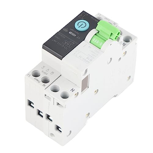 Leistungsschalter, 16A WiFi Smart Circuit Breaker 1P+N für Zuhause von Naroote