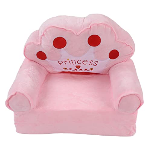 Naroote 2 in 1 Faltbaren Kindern Sofa, Drehen Offenes Sofa Bett Rosa Bequem für Wohnzimmer Schlafzimmer (2 Etagen) von Naroote