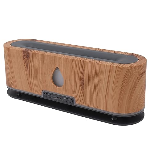Naroote Ätherische Öldiffusoren, Flammaromatherapie Diffusor Dekorative Multifunktionale Geräusche für Bürohaus (EU-Stecker) von Naroote