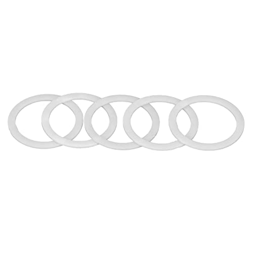 Naroote Abzeichenmaschinendichtung, Abzeichenmaschine Zubehör Abzeichenmaschinenform Schimmelpilz Dichtung 5 PCs Abzeichenmaschinendichtung Abzeichenmaschine Sterbenanpassung Auxiliary -Werkzeug von Naroote