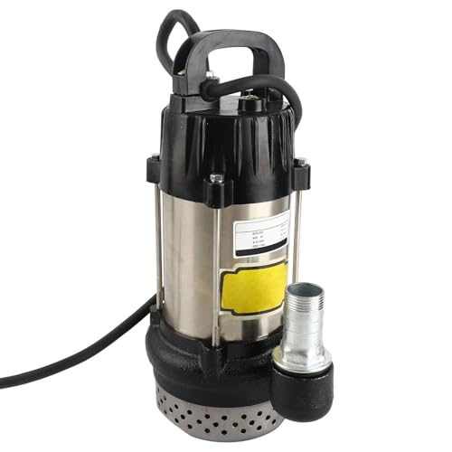 Naroote Bomba de Agua Sumergible, Bomba Sumergible de Agua Sumpfpumpe Submersible Szq - 24 V 400W DC24V 1 Zoll Tauchpumpe DC Bürstloser, Untergewandter Pumpenauslass Pneumatische Komponenten Naroote Bomba de Agua Sumergible, Bomba Sumergible de Agua Sumpfpumpe Submersible Szq - 24 V 400W DC24V 1 Zoll Tauchpumpe DC Bürstloser, Untergewandter Pumpenauslass Pneumatische Komponenten von Naroote