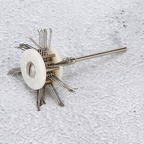 Naroote Drahtbürste, Schmuckbürste Draht Texturing Matt Pinsel Drahtbürste Schmuck Schmuck Schmuckpinsel mit 2,35 Mm Griff Naroote Drahtbürste, Schmuckbürste Draht Texturing Matt Pinsel Drahtbürste Schmuck Schmuck Schmuckpinsel mit 2,35 Mm Griff von Naroote
