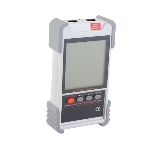 Naroote Drahttracer, Schaltkreis Tracer Draht-Tester Handheld Tragbarer Multifunktionskabel-Kabel-Finder mit LCD-Anzeige-POE-Testschalterkabel-Tester für Kabelkollation und Telefonleitungstest (ET616) Naroote Drahttracer, Schaltkreis Tracer Draht-Tester Handheld Tragbarer Multifunktionskabel-Kabel-Finder mit LCD-Anzeige-POE-Testschalterkabel-Tester für Kabelkollation und Telefonleitungstest (ET616) von Naroote