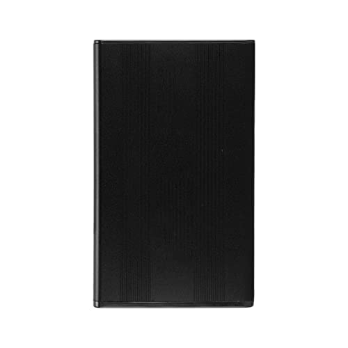 Naroote Externe Festplatte, Externe SSD -HDD -Gehäuse 2,5 Zoll 5 Gbit/S 2 TB Kapazität Anti -statischer Festplatte mit USB3.0 -Schnittstelle Tragbare Festplatte für (Black) von Naroote