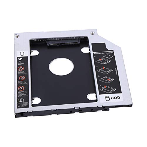 Naroote Festplatte Caddy, Festplatte Caddy Adapter Tably Aluminium -Falladapter Tablett von Naroote