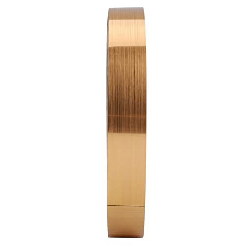 Naroote Fliesenaufkleber, Nadelstreifenklebeband Breites Kesselbandpinstreifenklebeband Zum Detaillierung von Akzent Wandkesselband Selbstkleber Bodenecke Fliesendekoration (2 cm x 50 Meter (golden)) von Naroote