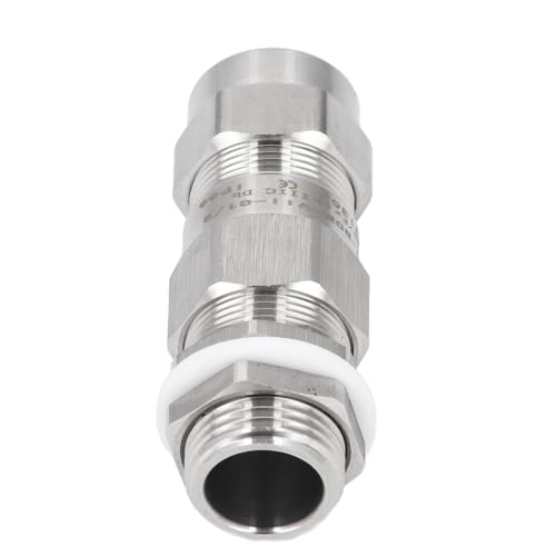Naroote G1/2 Wasserdichte Kabeldrüse, Explosionssicherer Dual -Dichtungskabel -Kabel Npt 1/2in Einfach Installation Edelstahl Wasserdichtes Kabeldrüsen für Gepanzerte Kabelschutz Naroote G1/2 Wasserdichte Kabeldrüse, Explosionssicherer Dual -Dichtungskabel -Kabel Npt 1/2in Einfach Installation Edelstahl Wasserdichtes Kabeldrüsen für Gepanzerte Kabelschutz von Naroote