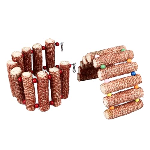 Naroote Hamster Leiterspielzeug, Sicheres Kaninchenklettern Spielzeug Mais -Colst -lebendige Farben für Innenräume Naroote Hamster Leiterspielzeug, Sicheres Kaninchenklettern Spielzeug Mais -Colst -lebendige Farben für Innenräume von Naroote