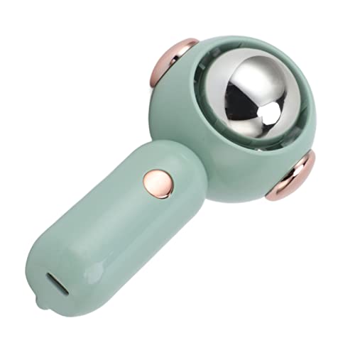 Naroote Handheld -Lüfter, Stromspeicher USB -Anschluss Leicht zu Verwendendem Windgeschwindigkeits MINI Lüfter für den Sommer (GREEN) von Naroote