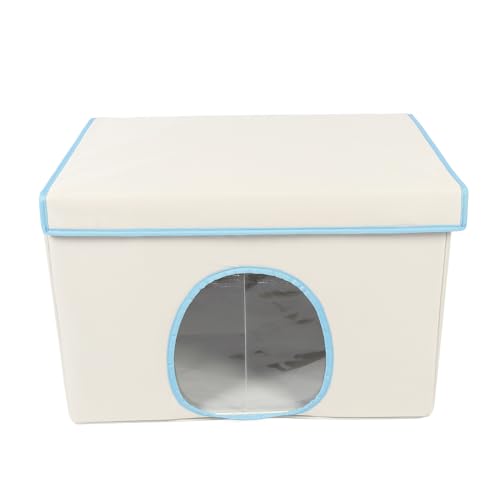 Naroote Haustierhideaway, Robuste Struktur Haustierhaus Komfortable PP für Zuhause (Beige) von Naroote