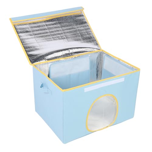 Naroote Haustierhideaway, Robuste Struktur Haustierhaus Komfortable PP für Zuhause (Blue) von Naroote