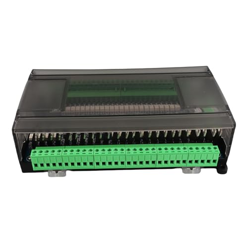 Naroote Industrial Control Board, SPS-programmierbare Logik-Controller, FX3U-48MT Industrial Control Board 24 Eingabe 24 Ausgang V 1A mit -Hafen für die Industrielle Automatisierungssteuerung Naroote Industrial Control Board, SPS-programmierbare Logik-Controller, FX3U-48MT Industrial Control Board 24 Eingabe 24 Ausgang V 1A mit -Hafen für die Industrielle Automatisierungssteuerung von Naroote