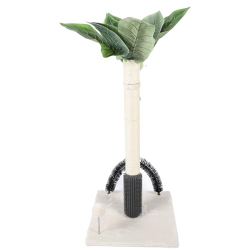 Naroote Katzenbaum, Katze, Resistente Suspendierte Sphäre mit Selbstgespenstbewertung für Hauskatzen (Beige) von Naroote