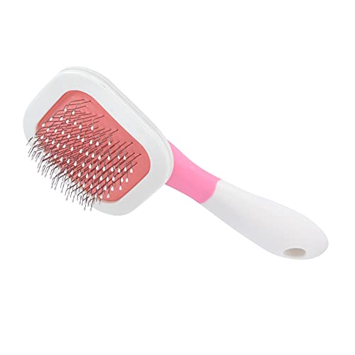 Naroote Katzenpinsel, Haustierpinsel Katzenhaarpinsel Haustiermassage Kamm Deshedding Werkzeug Hunde Welpe Haar Kamm Plastik Entfernen Sie Knoten Verwicklungen für Langhaarige Hunde und Kurze, (PINK) Naroote Katzenpinsel, Haustierpinsel Katzenhaarpinsel Haustiermassage Kamm Deshedding Werkzeug Hunde Welpe Haar Kamm Plastik Entfernen Sie Knoten Verwicklungen für Langhaarige Hunde und Kurze, (PINK) von Naroote