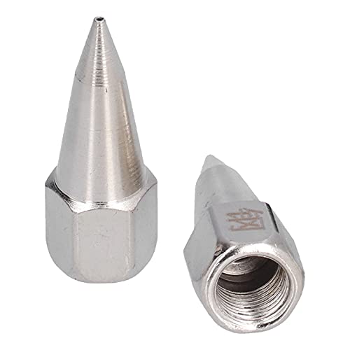 Naroote Kupferfett, Fett Scharfe Typ Düse 1/8 Zoll 10pcs Standard Fett Scharfe Typ Waffe Schmierdüse Pistolenanpassungsmittel Pneumatische Ölnippel von Naroote