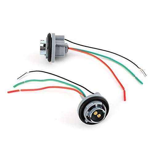 Naroote Leichtseckstecker -Adapter, Leichtsecks -ABS und Kupferdraht mit Stabilem Leistungsleuchten Sockeladapter Zum Blindesignallicht von Naroote