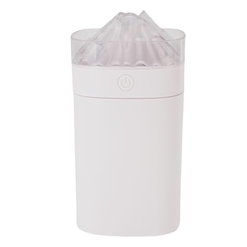 Naroote Office -Luftbefeuchter, Ein Wichtiges ätherisches Öldiffusor USB -Kabelsteuerung 400 Ml für den Desktop (WHITE) von Naroote